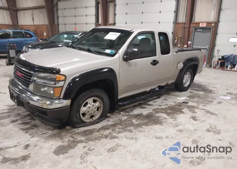 2005 GMC Canyon Sle from USA, damaged, VIN 1GTCS196858123736